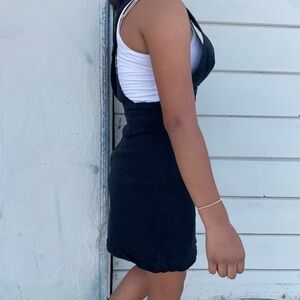 Black dress Romper Forever 21 A001